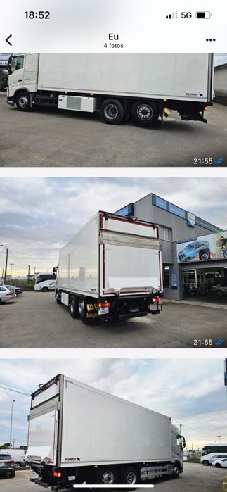 Plataforma de camião