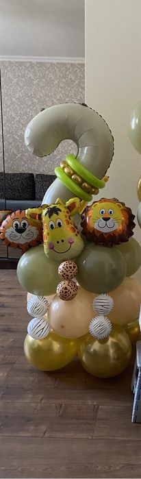 Шарики цифра два