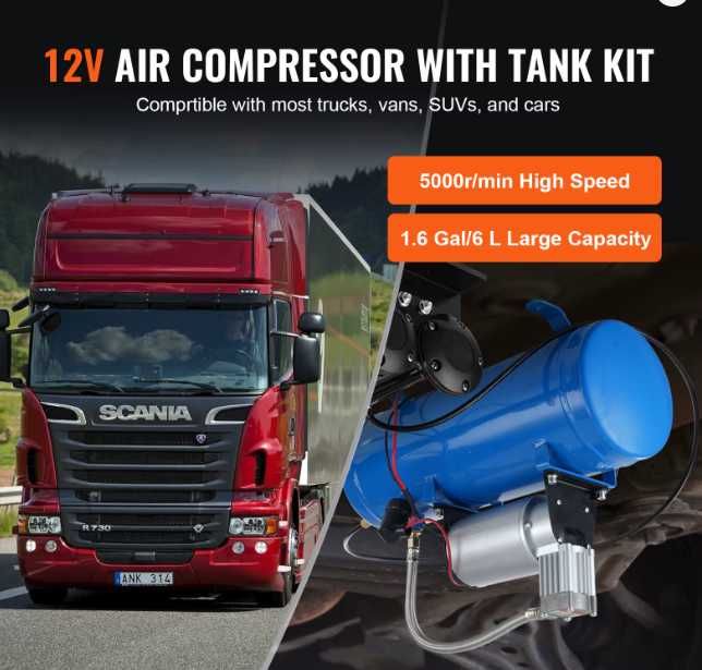 Compressor 12 V - NOVO