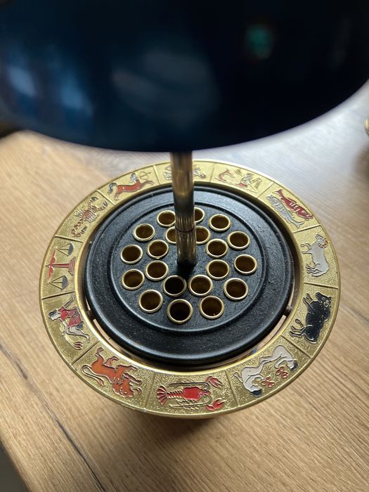 Papierośnica zodiak, popielniczka