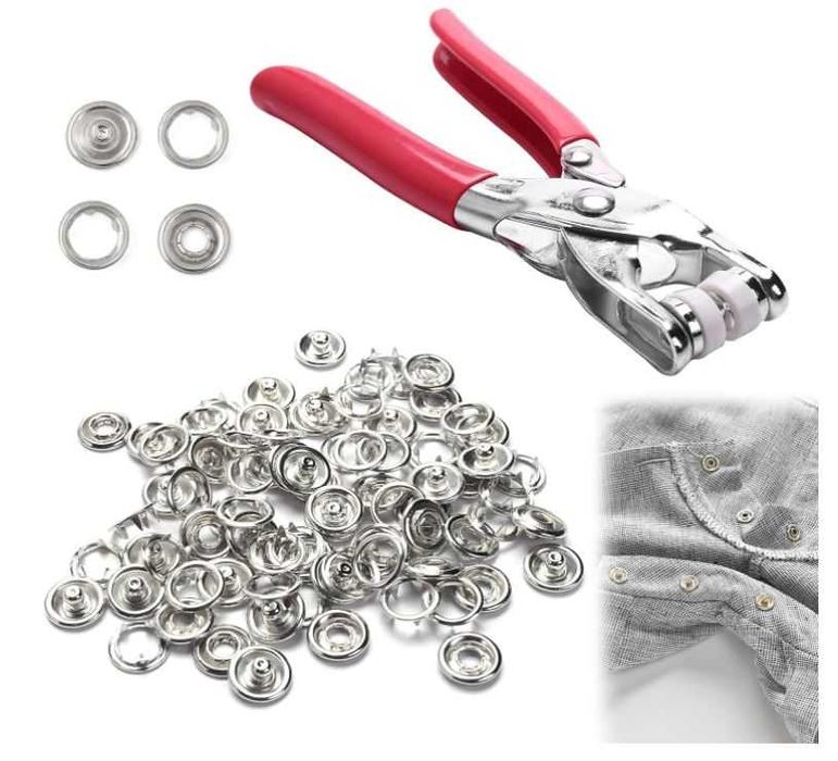 Szczypce do przelotek + zestaw przelotek