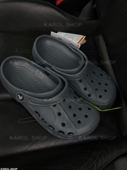 Crocs Classic крокси сірі білі чорні шльопанці крокс класік 36 37 38 39 40 41 42