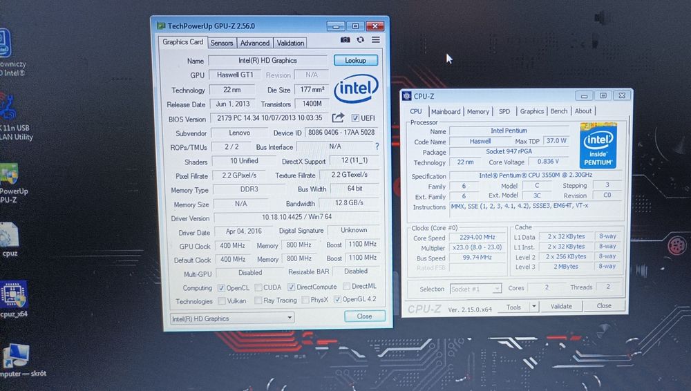 Lenovo ThinkPad win 7/ 10. VCDS. Gierki.