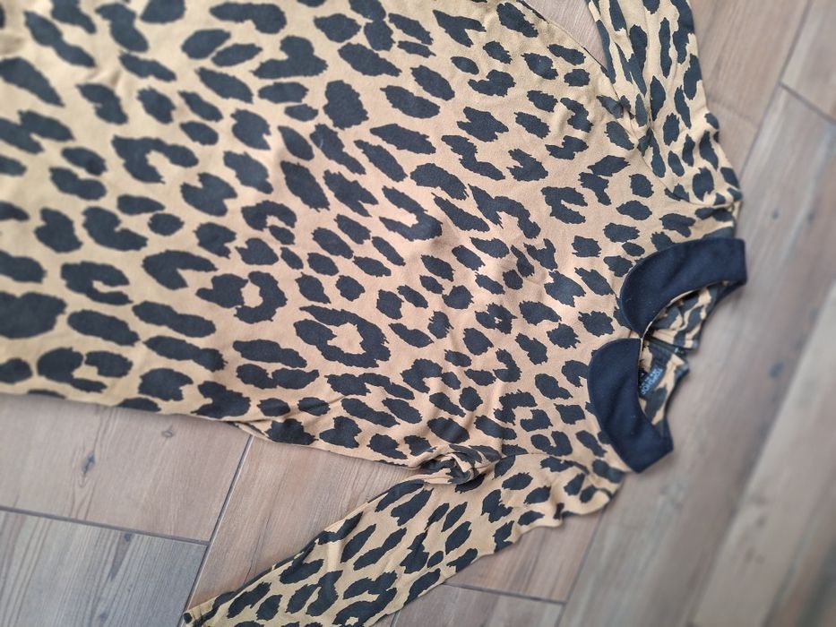 Tunika pantera z kołnierzykiem