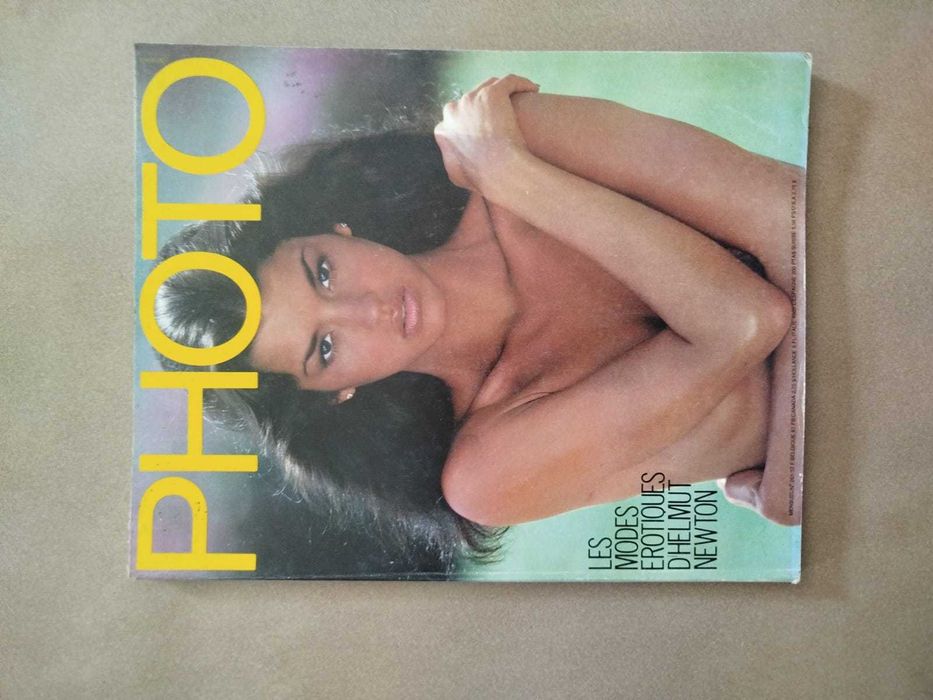 Revista Photo francesa muito antiga de Junho de 1984