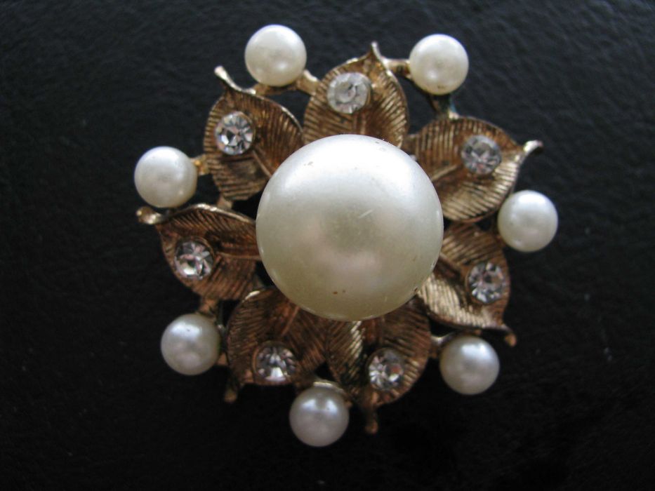 Брошь Брошка свадебная Жемчужина