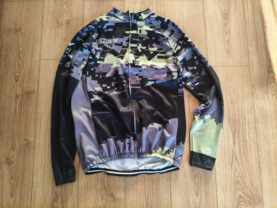 Kurtka na rower rowerowa wiosna jesień lekka zima - bardzo ciepła