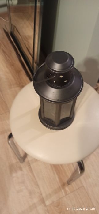 Lampion metalowy  na świeczki