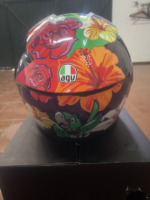 Capacete agv k6 replica franco morbidelli