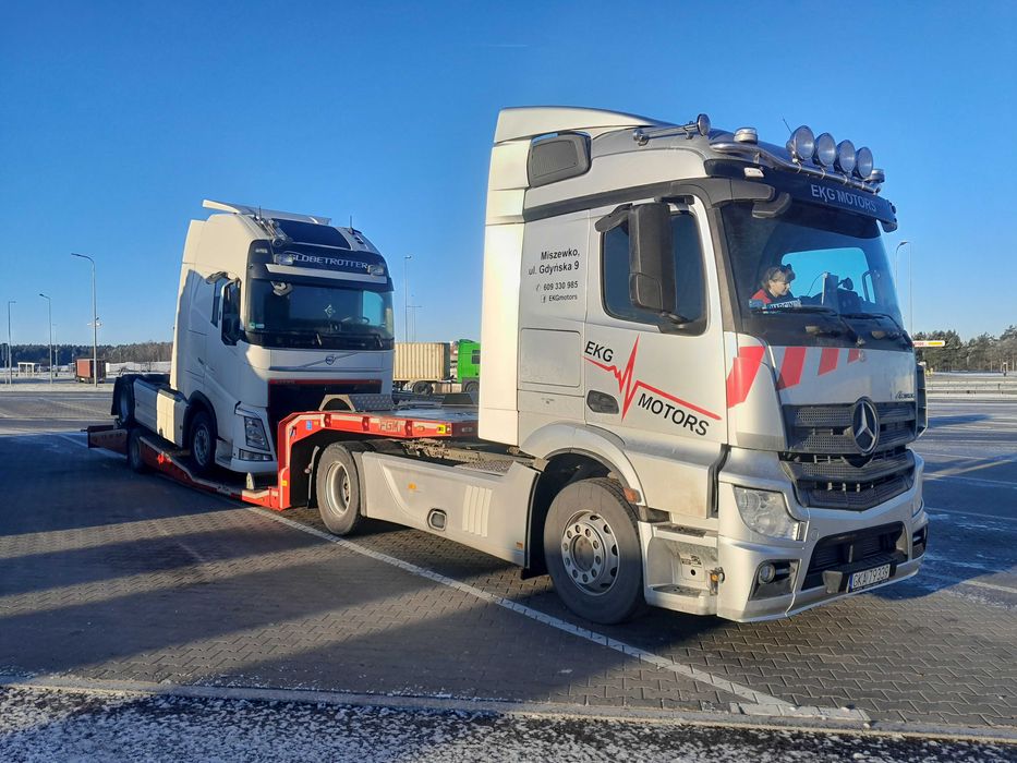 Laweta Tir Transport ciągników siodłowych S6