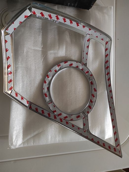 Хромовые накладки на DEO Kalos