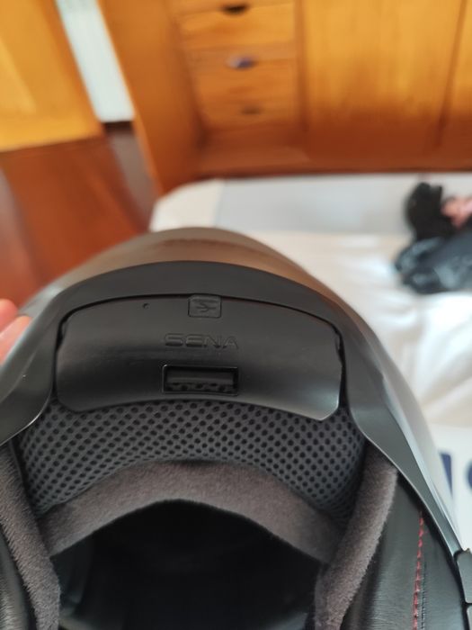 Capacete shoei + intercomunicador