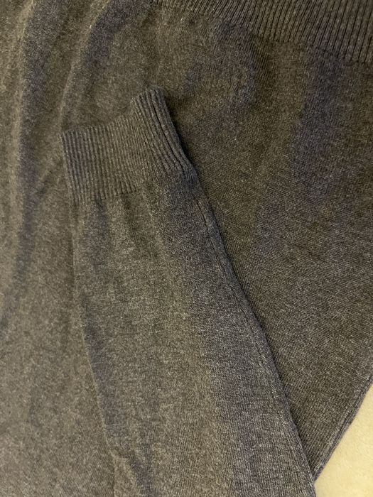 Męski ciemnoszary golf | Bershka | rozmiar L | 70% wiskoza