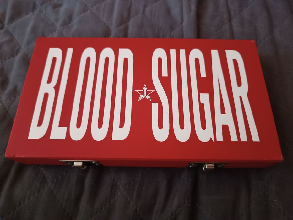 Paleta cieni Jeffree Star Blood Sugar  makijaż makeup paletka cieni