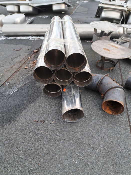 Kolanka regulowane 120mm rury 115mm 110mm 150mm daszki różne