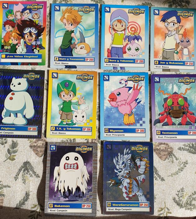 Cartas digimon 1999