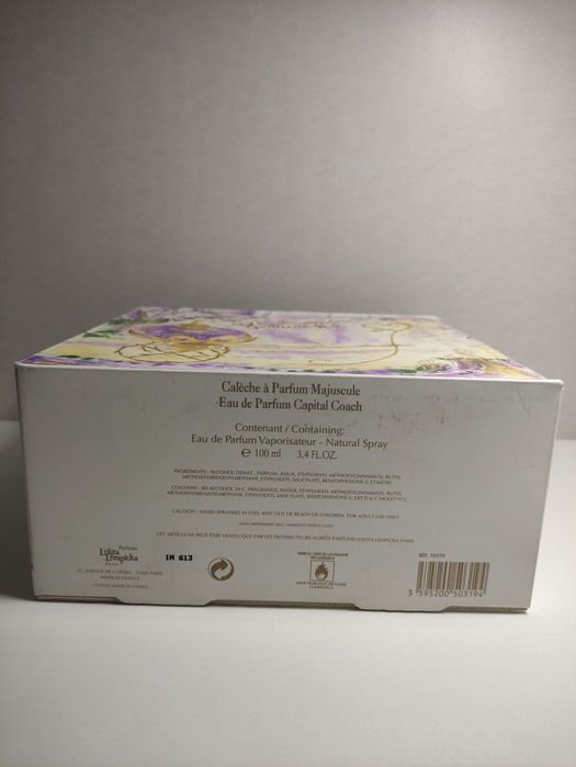 Piękny vintage zestaw Lolita Lempicka 100 ml perfumy