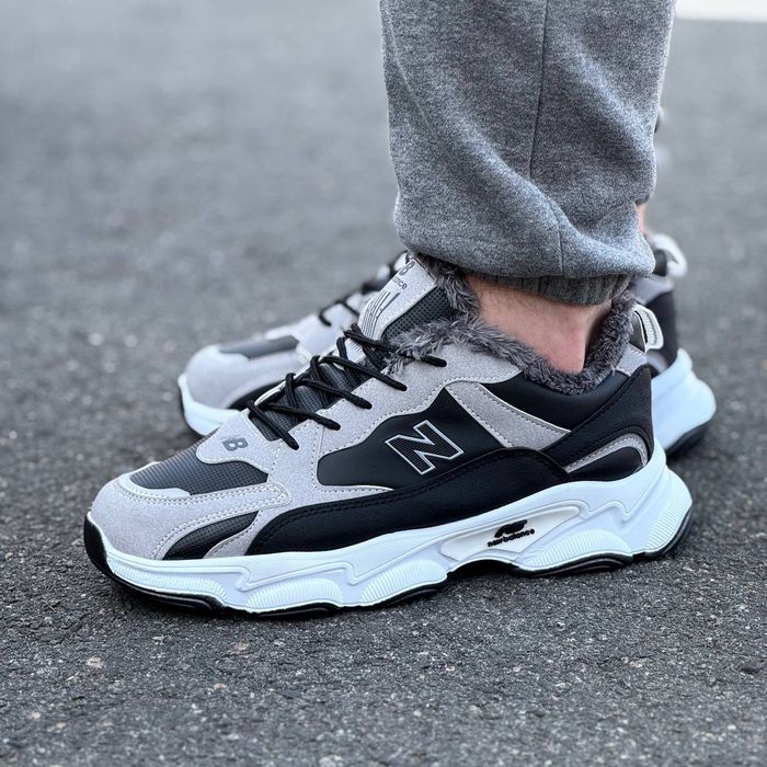 Зимові чоловічі New Balance , Теплі кросівки , Взуття NB