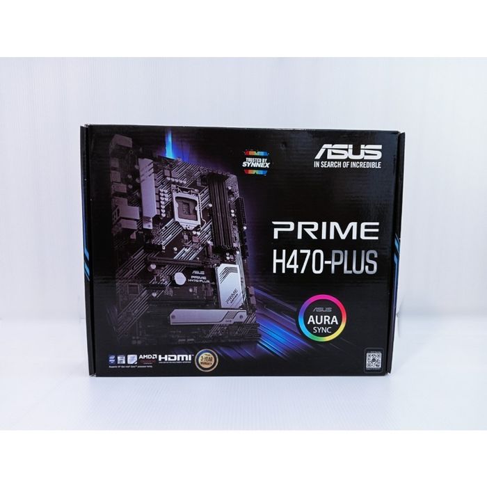 Motherboard ASUS PRIME H470-PLUS (LGA 1200) + Opção CPU e Montagem PC