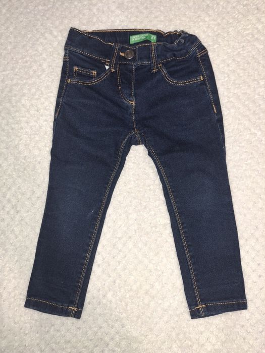 Spodnie jeansy dla dziewczynki rozmiar 92
