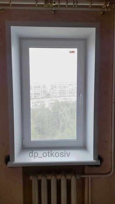 ВІДКОСИ (ОТКОСЫ) теплі (із сендвіч панелей) будь якої складності