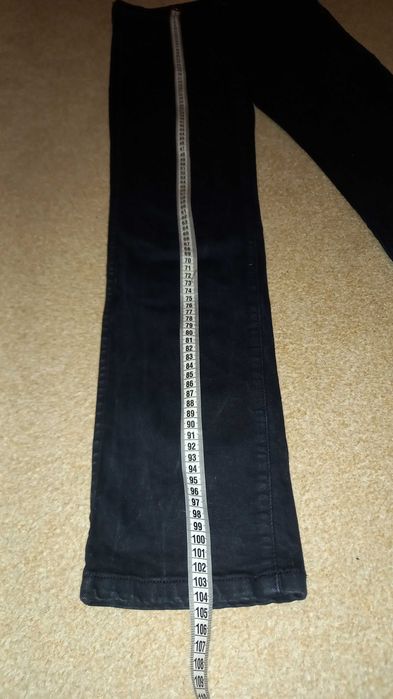 Spodnie jeansy roz. 176 cm czarne męskie