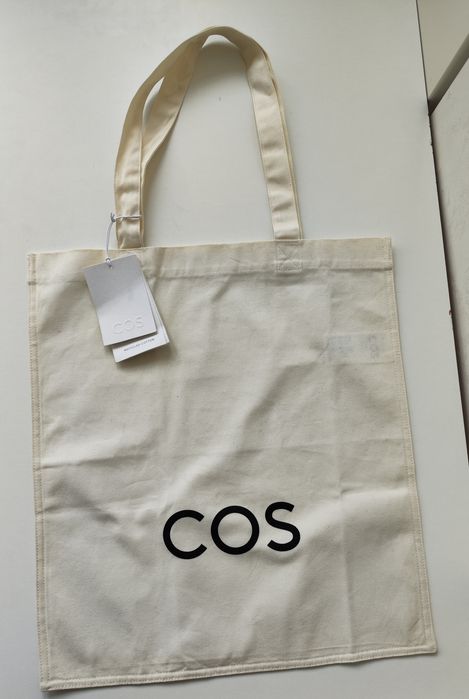 Cos сумка тоут шопер з полотна