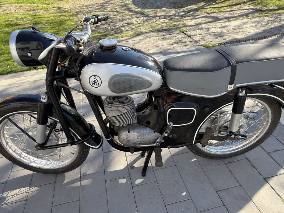 Motocykl SHL motor zabytkowy