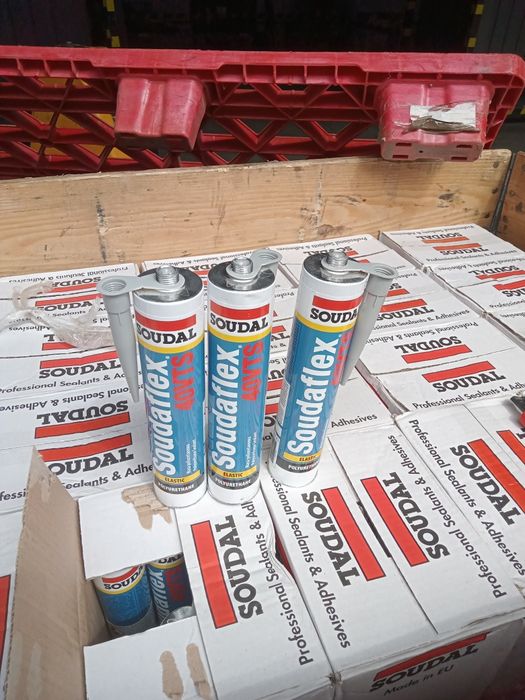 Клей герметик Серый Полиуретановый Soudal SOUDAFLEX 40VTS 300 мл