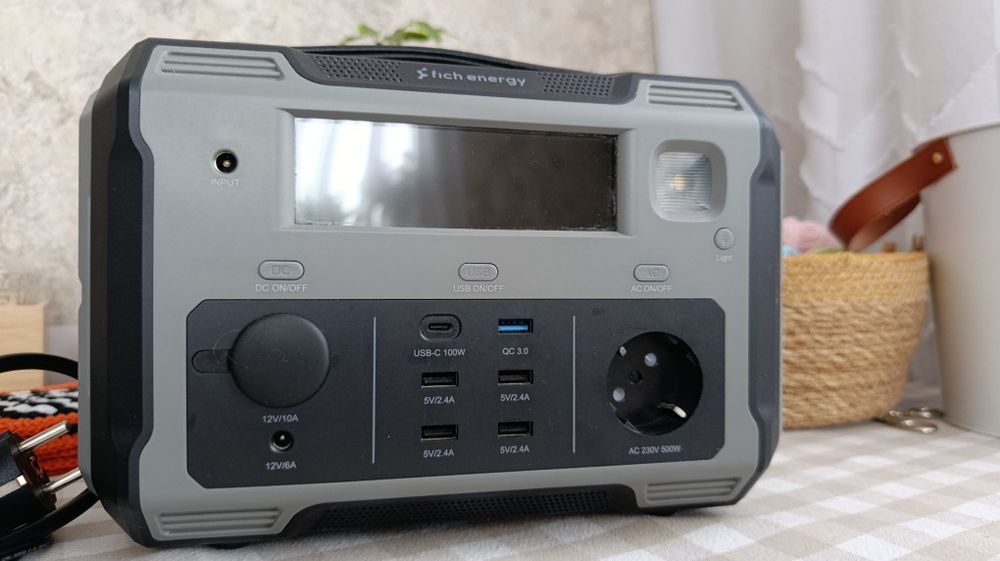 Fich Energy  F 500 w/h - портативна електростанція