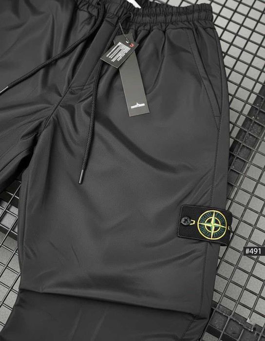 Ориг Патч + Бирки // Стон Айленд Черные Штаны // Stone Island GORETEX