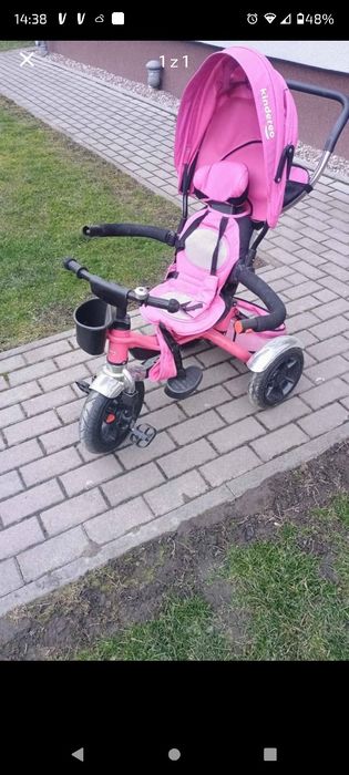 Rowerek trójkołowy dla dziewczynki