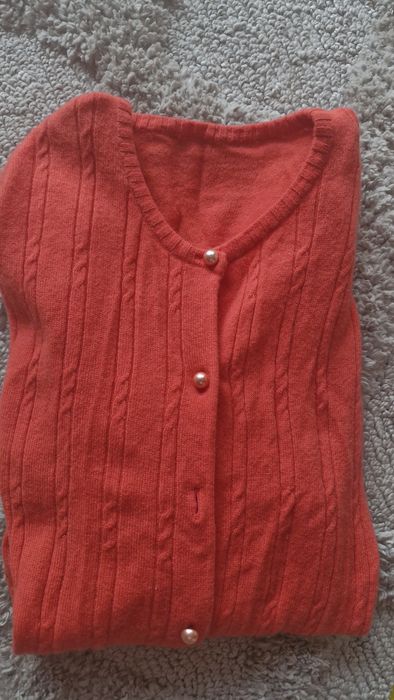 Kaszmirowy sweter damski M