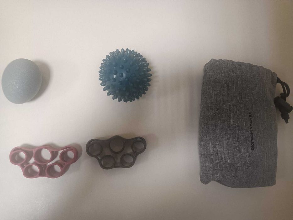 CONJUNTO DE REABILITAÇÃO para mãos de Ginástica e pilates mobilidade