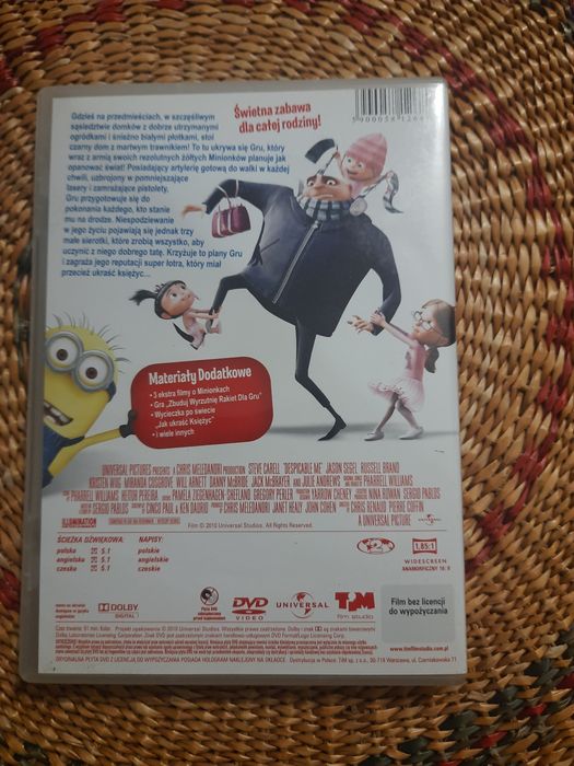 DVD z bajką Jak ukraść księżyc