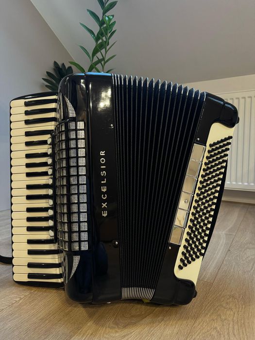 Akordeon 120 basów Excelsior 940,koncertowy,Casotto. Okazja !!!