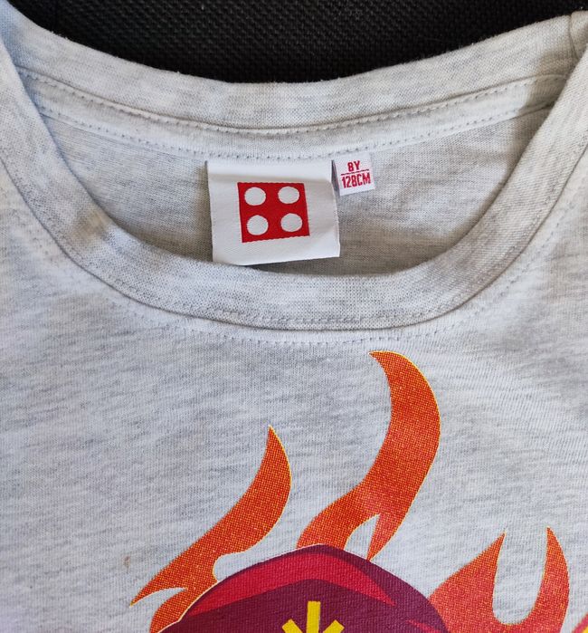 Conjunto 3 T-shirts criança - tamanho 128 - 7/8 anos