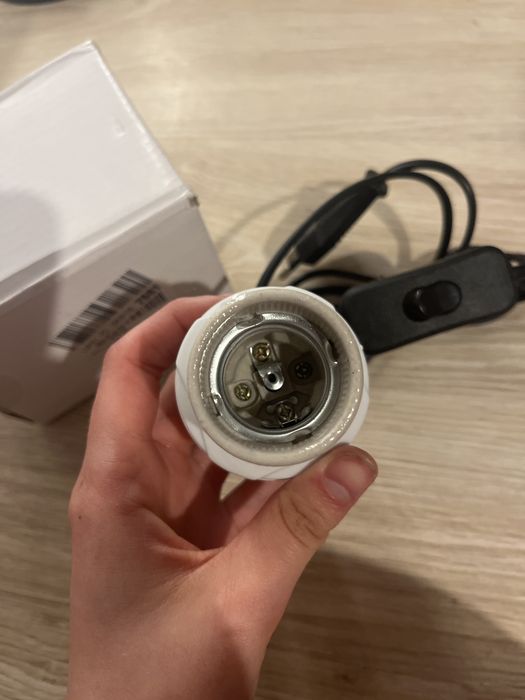 Podgrzewacz ceramiczny do akwarium terrarium biały grzałka ciepła