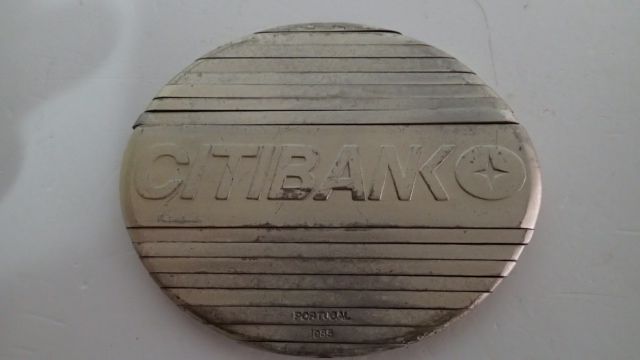Medalha CITIBANK antiga