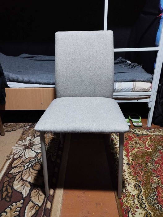 Стілець Max's furniture Спенсер Білий/Бежевий