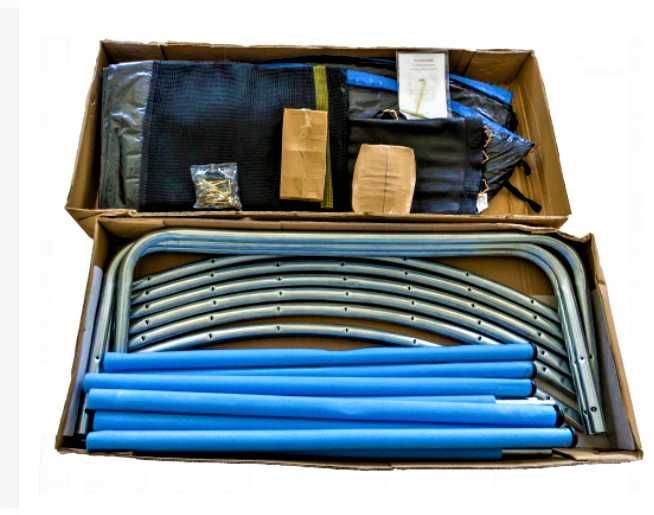 OGRODOWA TRAMPOLINA z Drabinką Wysoka Jakość