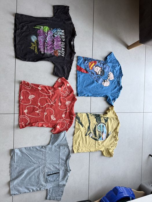Продам 5 футболок Zara, HM, Next 110-120