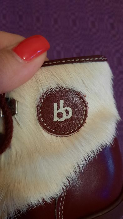 Фирменные кожаные ботинки Baby Botte Франция