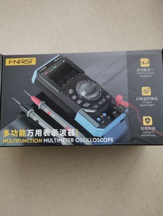 Осцилограф, осциллограф FNIRSI DST-210. 3в1