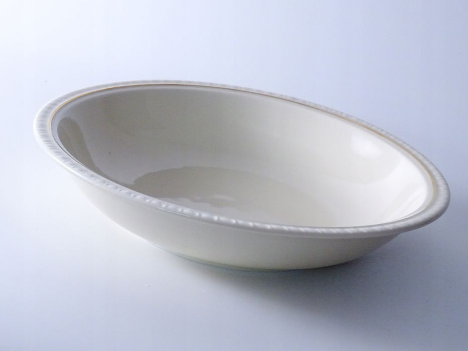 piękna kremowa salaterka misa lettin