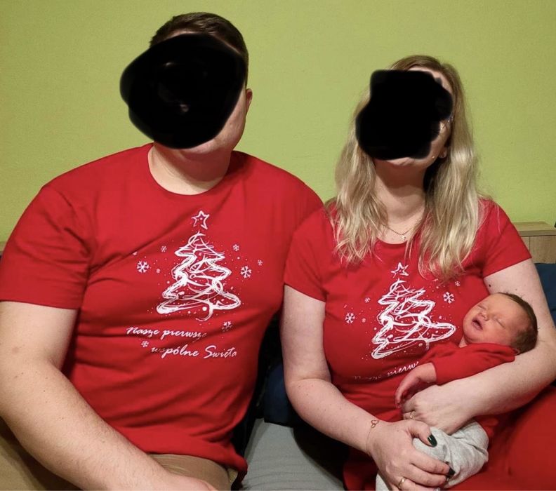 Koszulka koszulki Świąteczne Zestaw i Body Merry Christmas Nowe