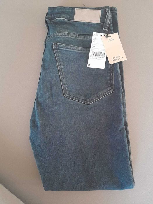 Jeans Masculinas TOM Mango Skinny Tapered Fit