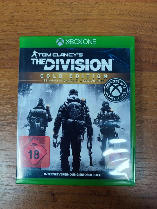 Продам xbox диск Tom Clancy's The Division Gold Edition.