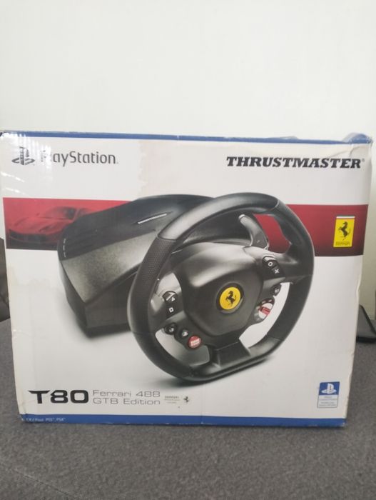 Volante gaming thrustmaster t80 Ferrari 488 GTB edition (PS4/PS5/PC)