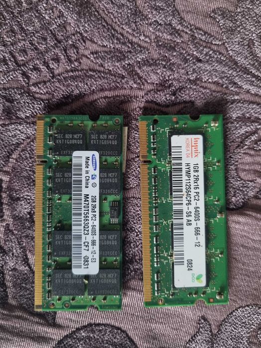 Pamięć do laptopa DDR2 1 gb i 2 Gb